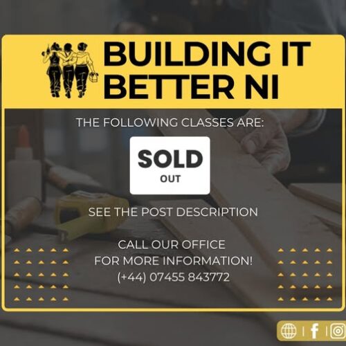 Informing people that the class has sold out