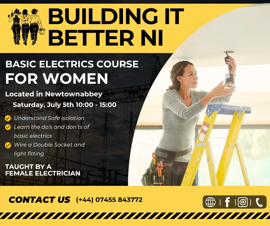 Basic Electrical course for women at newtownabbey