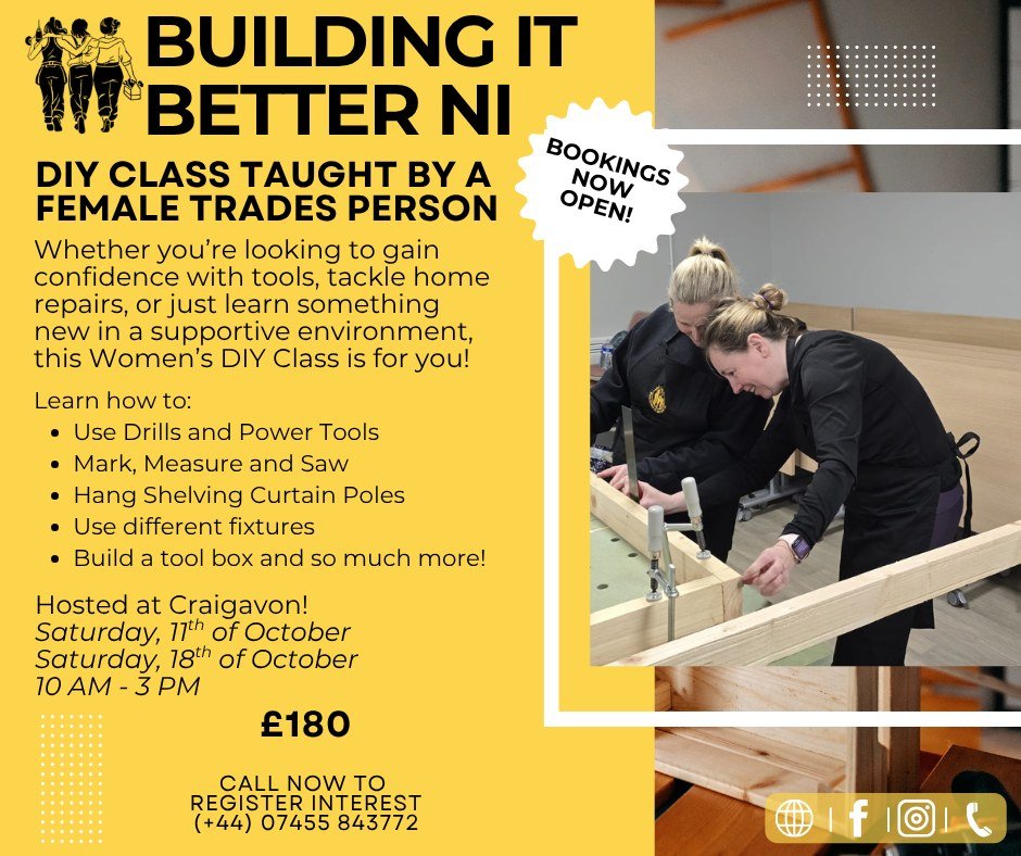 Advertising Craigavon extended DIY 11th and 18th October