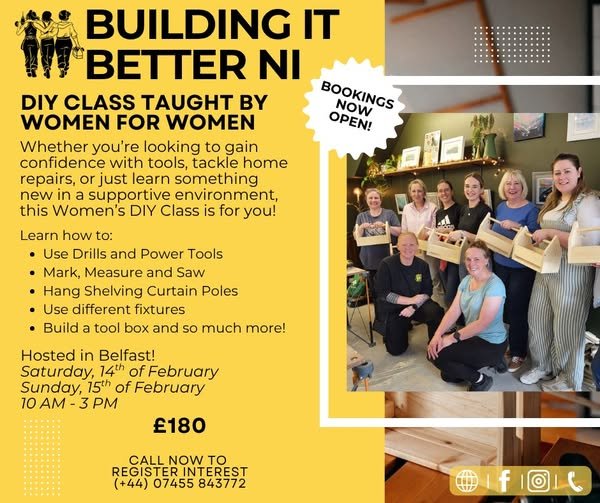 Extended DIY East Belfast 14th 15th Feb