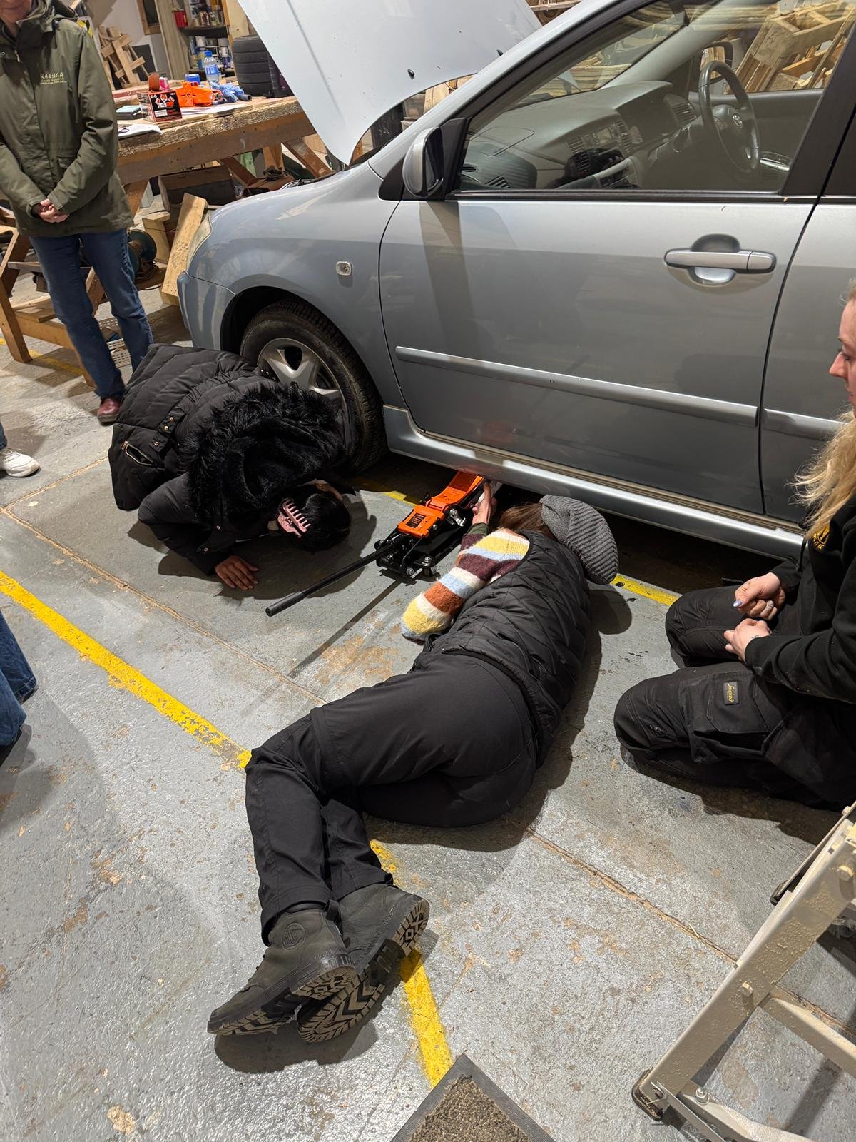 Building It Better NI practical car maintenance training