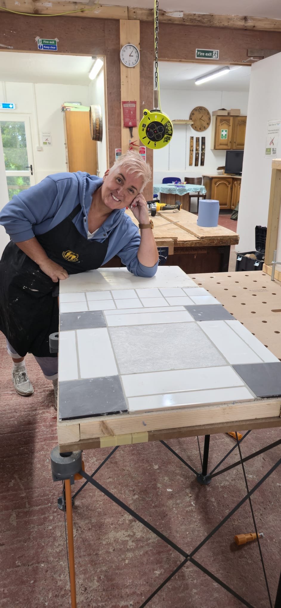 Practical tiling training with Building It Better NI